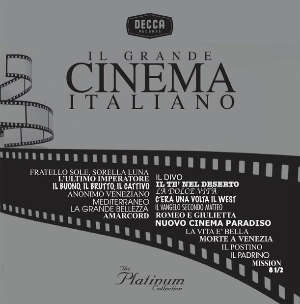 Compilation - Il Grande Cinema Italiano The Platinum Collection CD 0028948411795