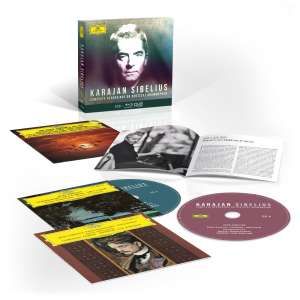 Karajan Herbert Von, Berliner Philharmoniker - Complete Recordings On Deutsche Grammophon, Sibelius Sinfonie Comp.(Box 5Cd + Br Cd 0028948606511