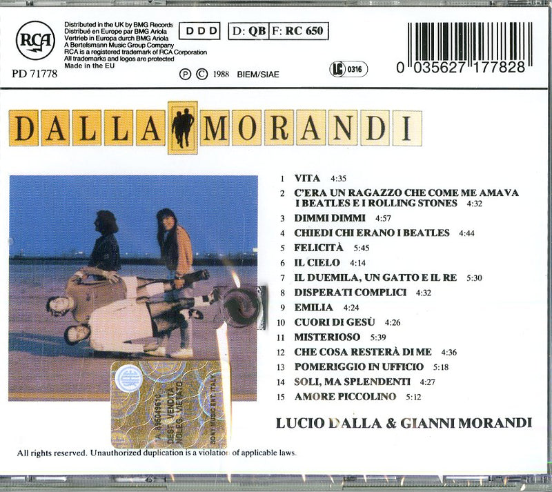 Dalla L.-Morandi G. - Dallamorandi Cd 0035627177828