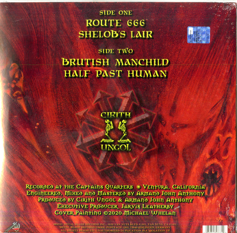 Cirith Ungol - Half Past Human Lp 0039841576719