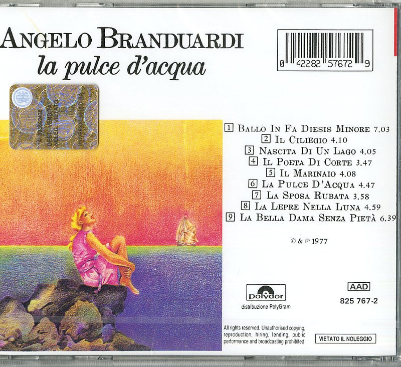 Branduardi Angelo - La Pulce D'Acqua Cd 0042282576729