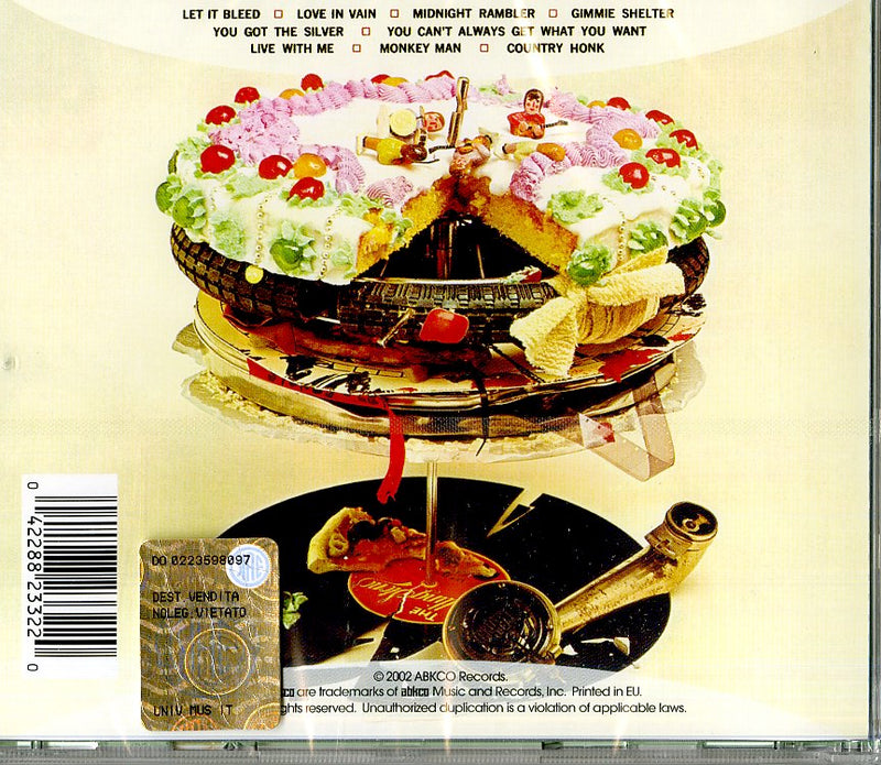 Rolling Stones The - Let It Bleed Cd 0042288233220