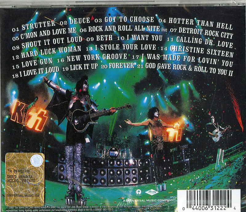 Kiss - The Very Best Of Cd 0044006312224