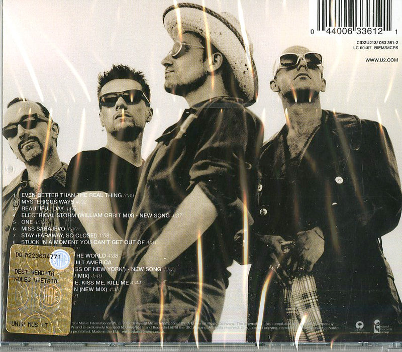 U2 - The Best Of 1990 2000 Cd 0044006336121