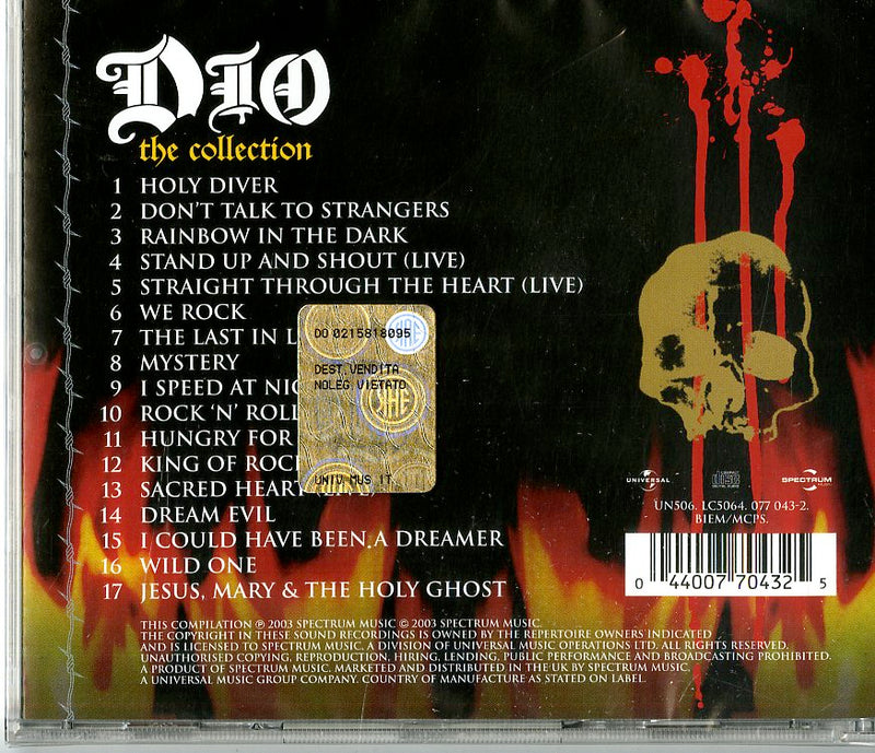 Dio - The Collection CD 0044007704325