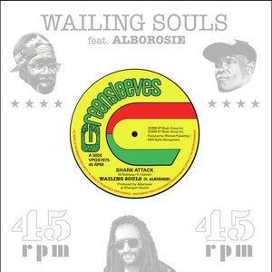 Wailing Souls, Alborosie - Shark Attack, Shark Attack Dub (7")