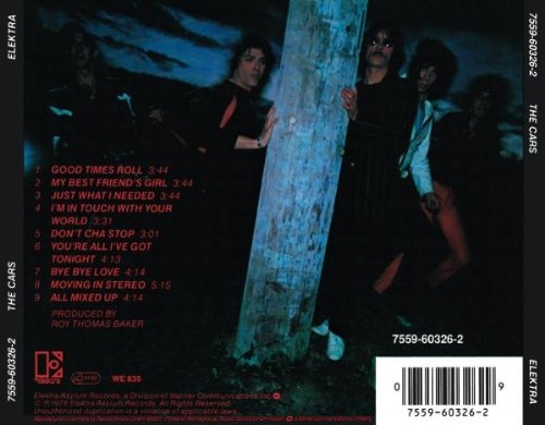 Cars The - The Cars Cd 0075596032629