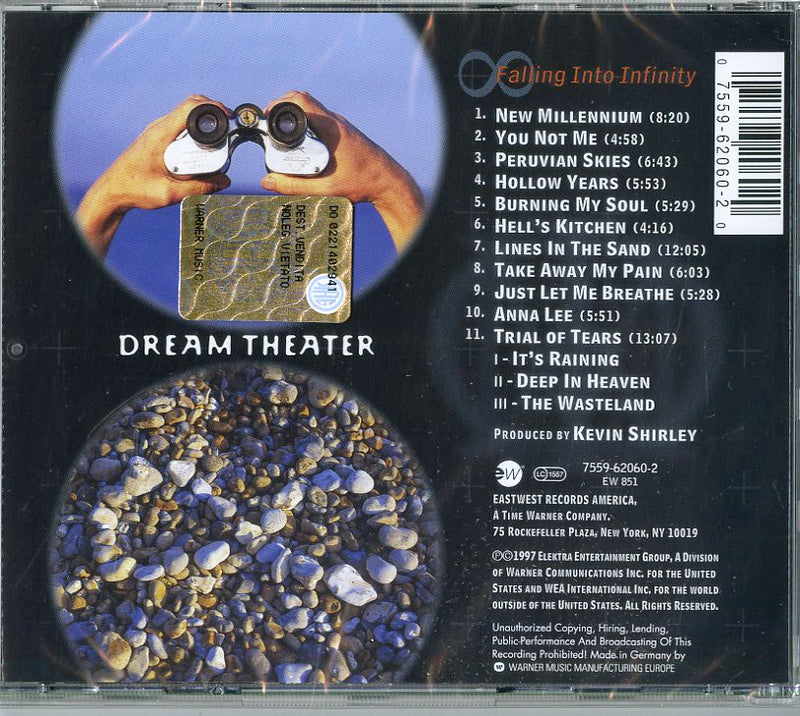 Dream Theater - Falling Into Infinity Cd 0075596206020