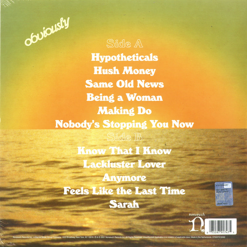 Lake Street Dive - Obviously (Vinyl White Limited Edt.) (Indie Exclusive) Lp 0075597917475