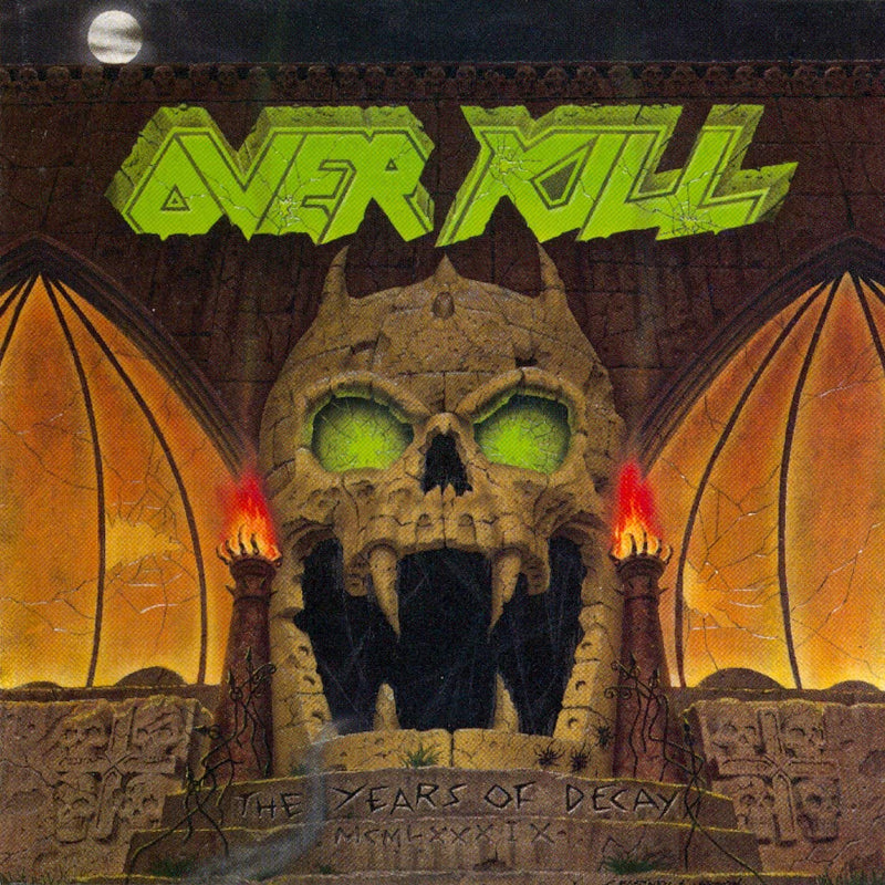 Overkill - The Years Of Decay Cd 0075678204524
