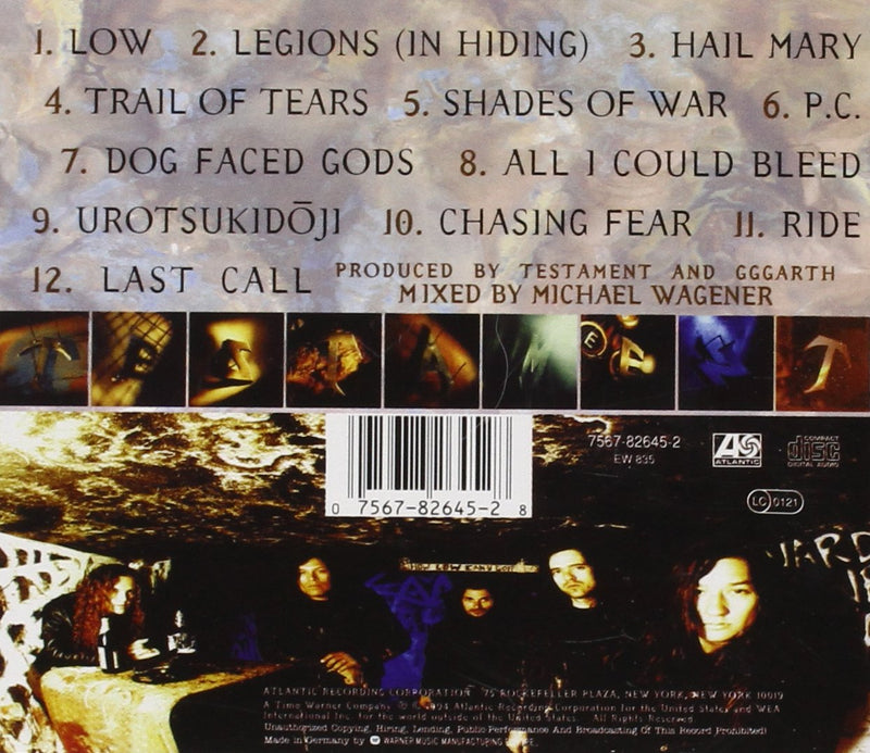 Testament - Low Cd 0075678264528