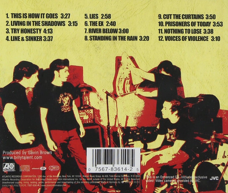 Billy Talent - Billy Talent Cd 0075678361425