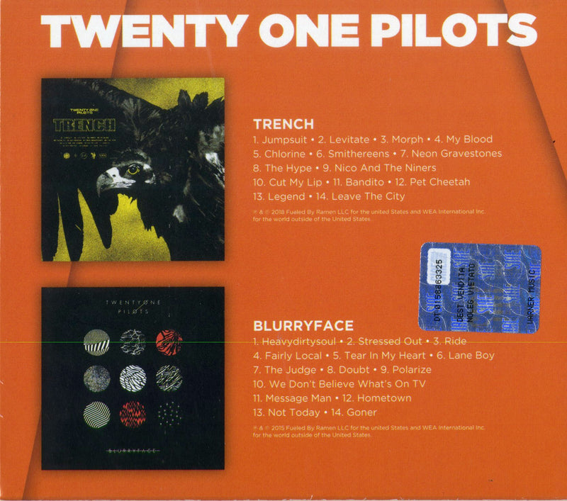 Twenty One Pilots - Trench & Blurryface (Box Special Edt.) Cd 0075678642951