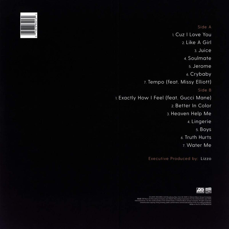 Lizzo - Cuz I Love You (Deluxe Edt.) Lp 0075678652134