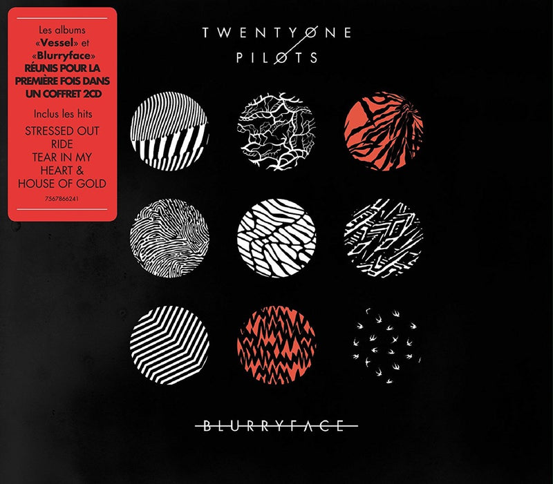 Twenty One Pilots - Vessel & Blurryface Cd 0075678662416