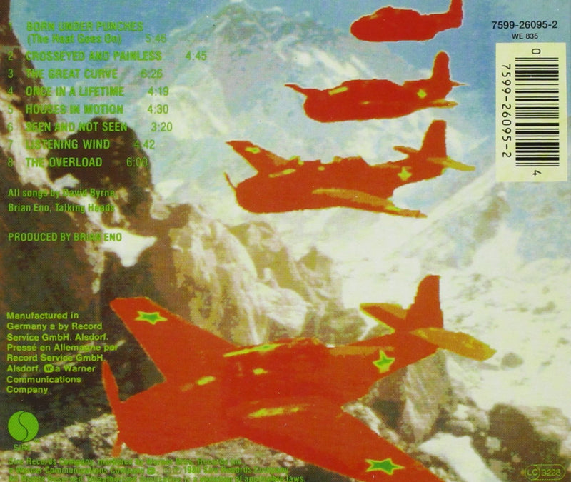 Talking Heads - Remain In Light Cd 0075992609524