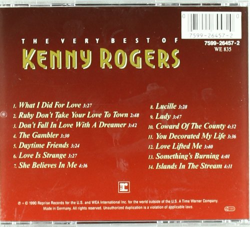 Rogers Kenny - The Very Best Of Kenny Rogers CD 0075992645720