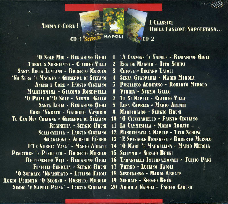 Compilation - Anema E Core! Cd 0076119002204