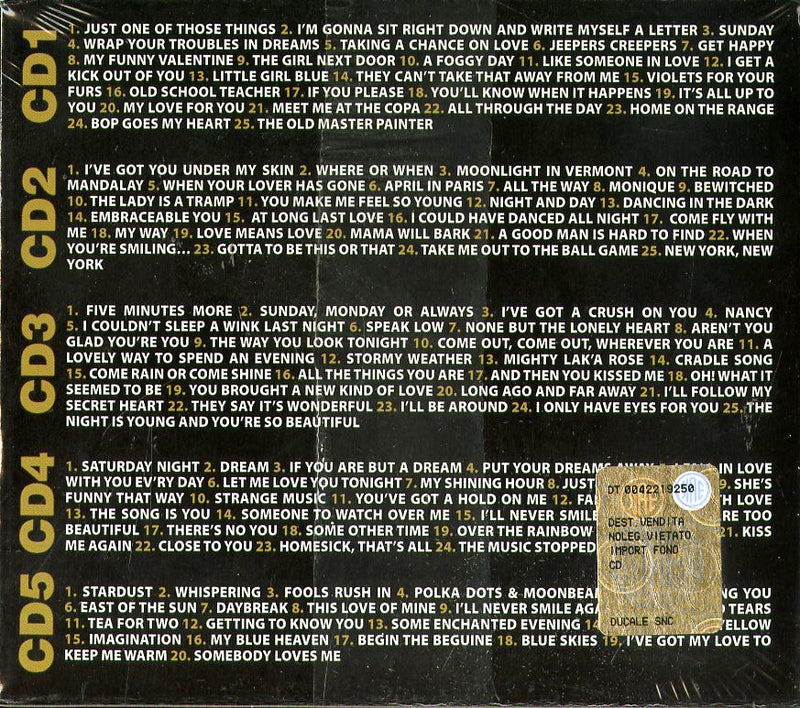 Sinatra Frank - Gold-120 Songs Cd 0076119510129