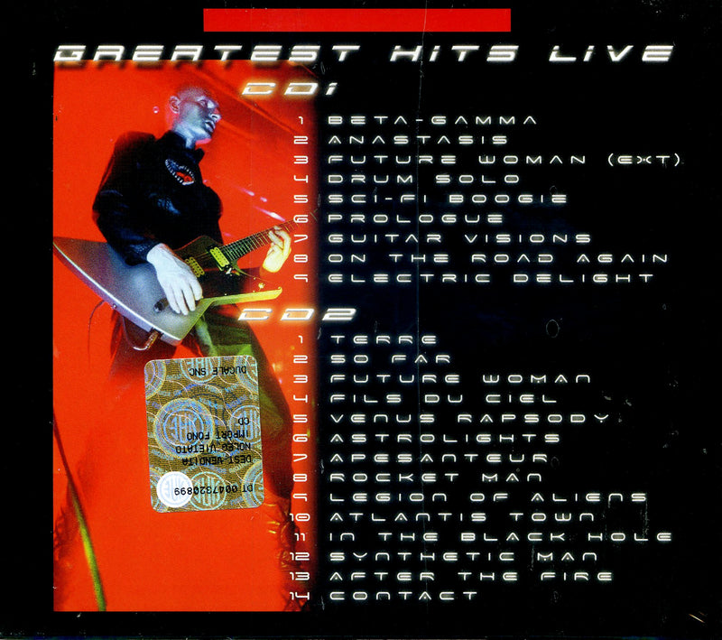 Rockets - Live On The Road Greatest Hits Live CD 0076119710376