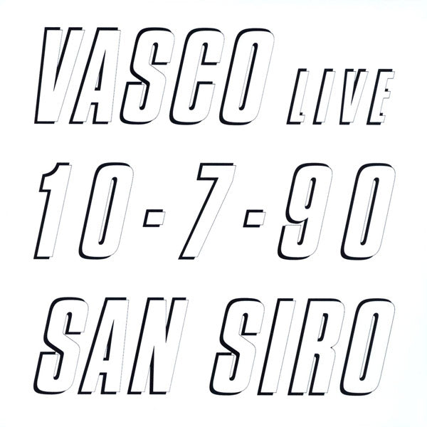 Rossi Vasco - Vasco Live 10 07 90 San Siro Cd 0077779544523