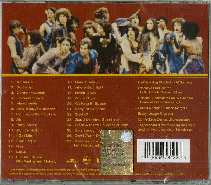 O. S. T. -Hair 20Th Anniversary Edition - Hair 20Th Anniversary Edition Cd 0078636781228