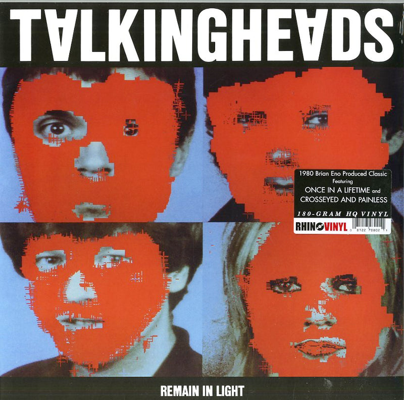 Talking Heads - Remain In Light Lp 0081227080211