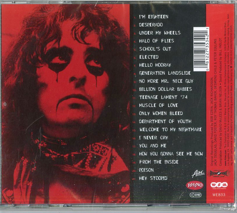 Cooper Alice - The Definitive Alice Cooper Cd 0081227353421