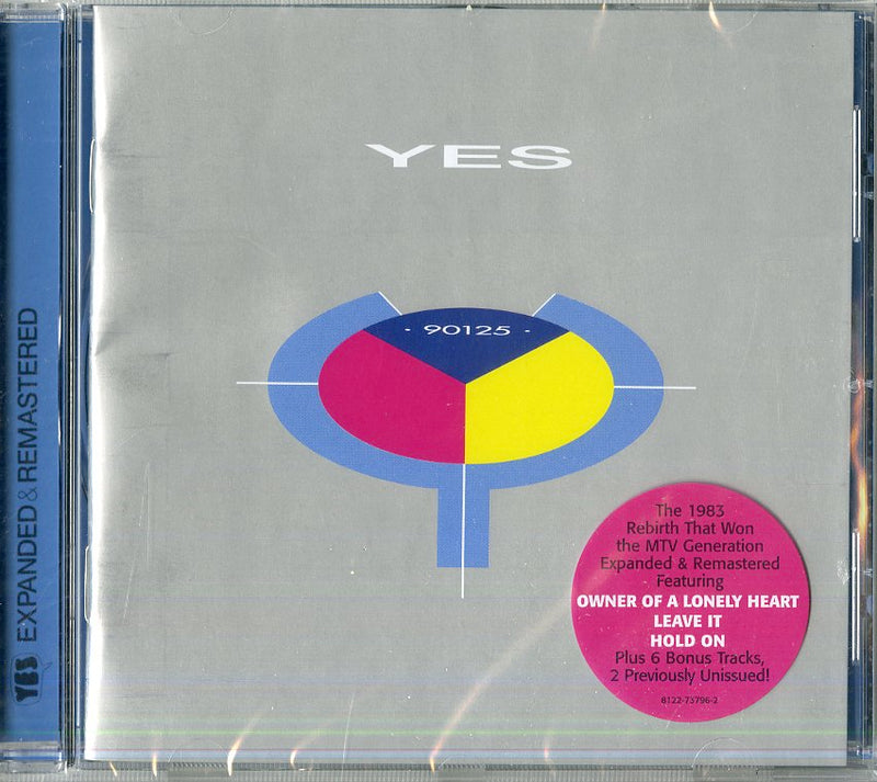 Yes - 90125 (Ex. & Remastered) CD 0081227379629