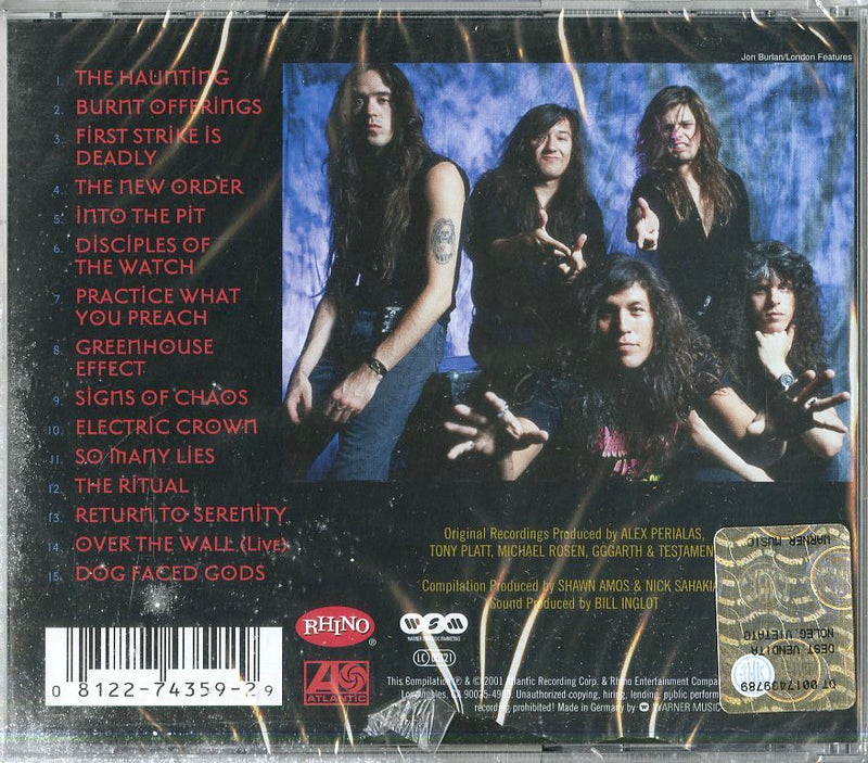 Testament - The Very Best Of Cd 0081227435929