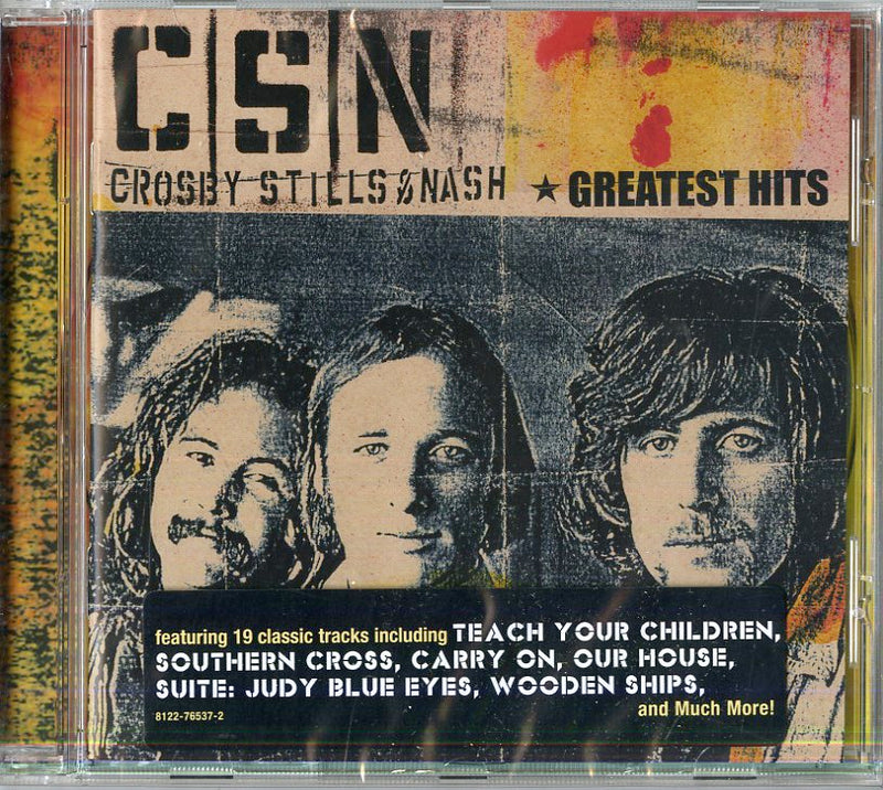 Crosby Stills & Nash - Greatest Hits Cd 0081227653729