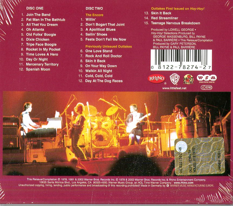 Little Feat - Waiting For Columbus Cd 0081227827427