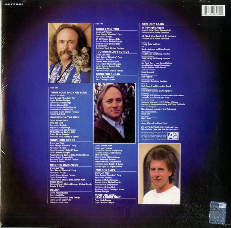 Crosby Stills & Nash - Daylight Again Vinile LP - Vinyl record 0081227932664