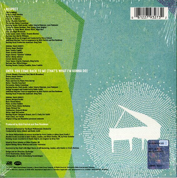 Franklin Aretha - Respect,Until You Come Back To Me (7") (Black Friday) Vinile LP - Vinyl record 0081227932732