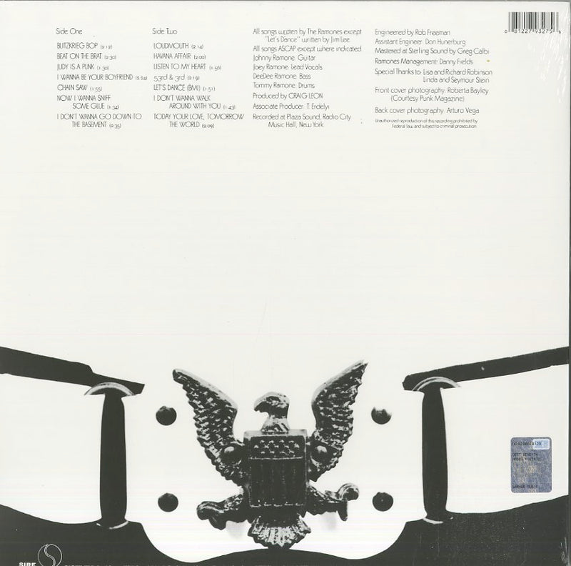 Ramones - Ramones (Remastered) Vinile LP - Vinyl record 0081227932756