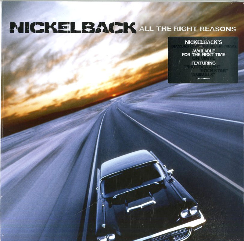 Nickelback - All The Right Reasons Lp 0081227935092