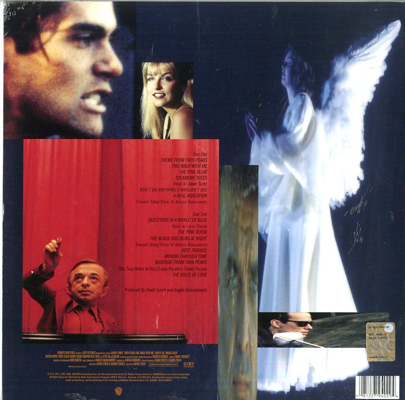 O. S. T. -Twin Peaks Fire Walk With Me( Angelo Badalamenti) - Twin Peaks Fire Walk With Me Vinile LP - Vinyl record 0081227940294