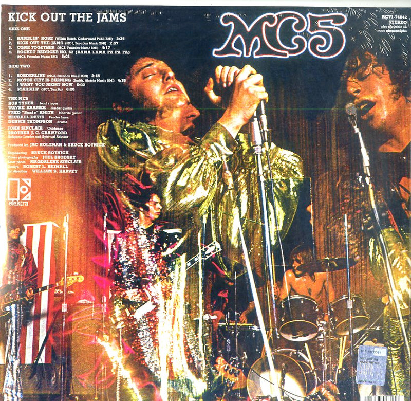 Mc5 - Kick Out The Jams (140 Gr. Con Schizzi Di Rosso,Bianco,Blu Indie Escl.) Vinile LP - Vinyl record 0081227943158