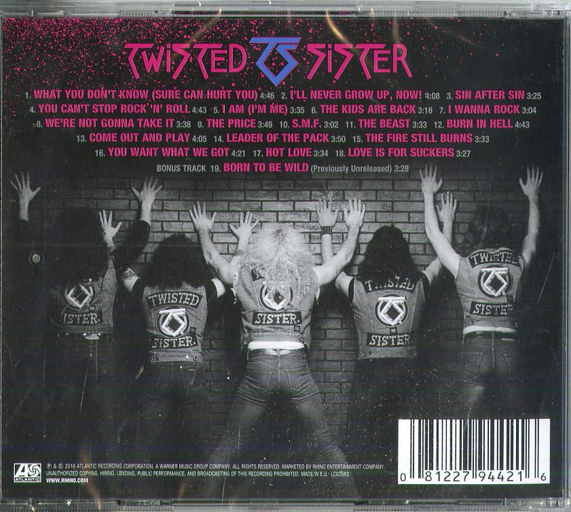 Twisted Sister - The Best Of The Atlantic Years Cd 0081227944216