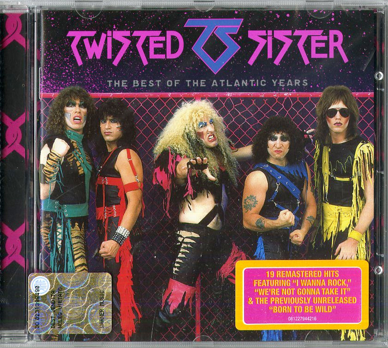 Twisted Sister - The Best Of The Atlantic Years Cd 0081227944216