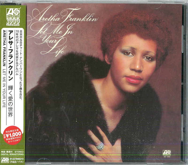 Franklin Aretha - Let Me In Your Life (Japan Atlantic) CD 0081227946210