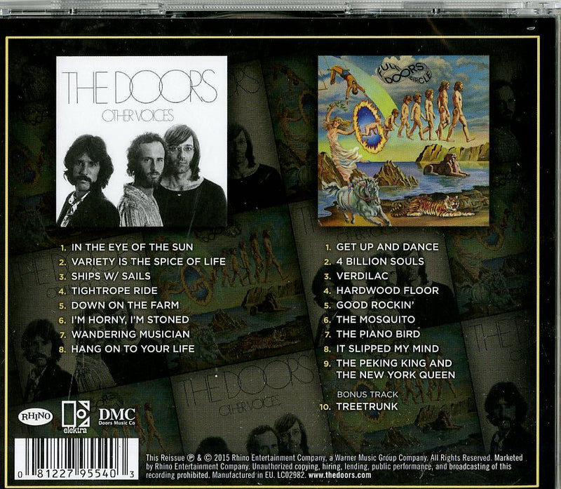 Doors The - Other Voices, Full Circle (Box 2Cd) Cd 0081227955403