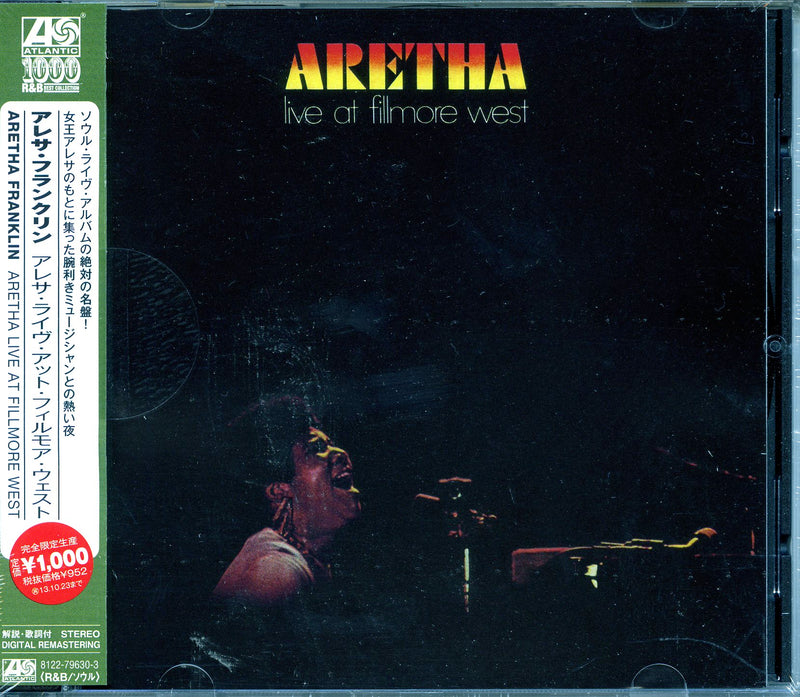 Franklin Aretha - Aretha Live At Fillmore (Japan Atlantic) Cd 0081227963033