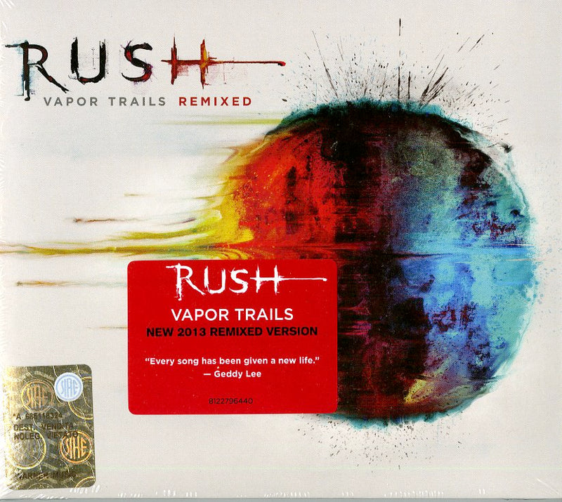 Rush - Vapor Trails Remix Cd 0081227964405