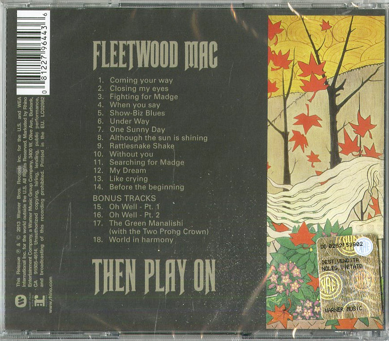 Fleetwood Mac - Then Play On Cd 0081227964436