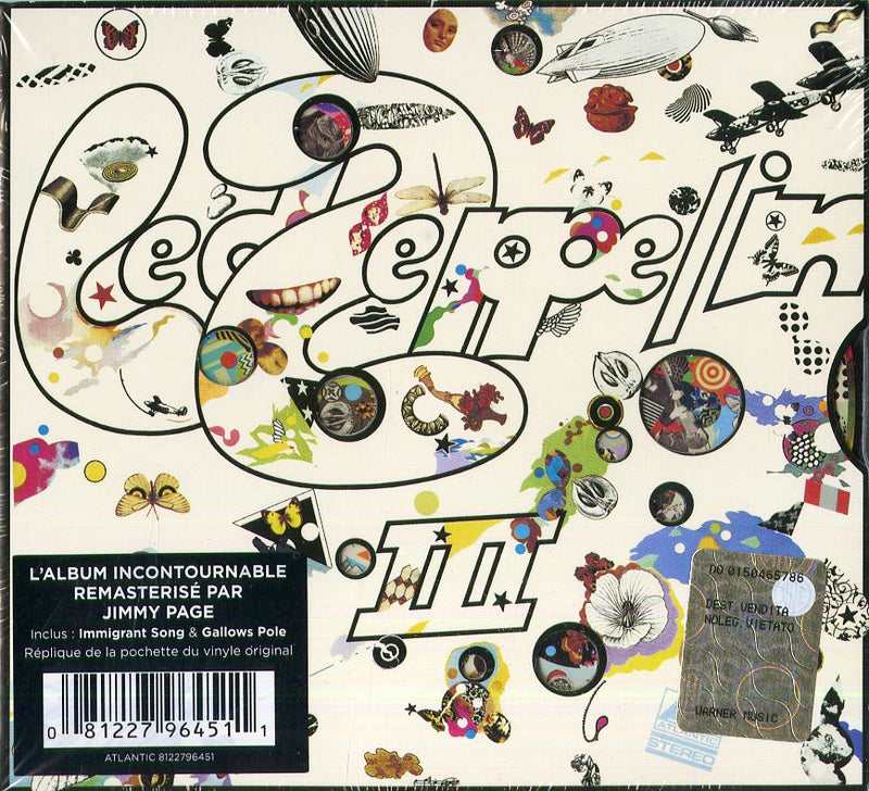 Led Zeppelin - Led Zeppelin Iii (Remastered) Cd 0081227964511
