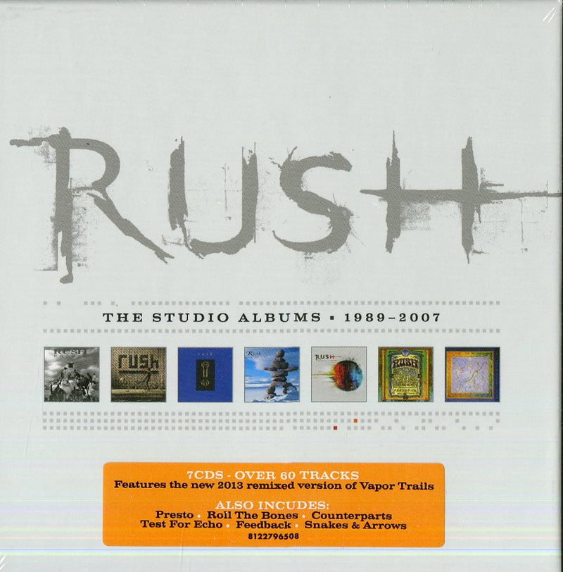 Rush - The Atlantic Studio Albums 1989 2007 (Box 7 Cd) Cd 0081227965082