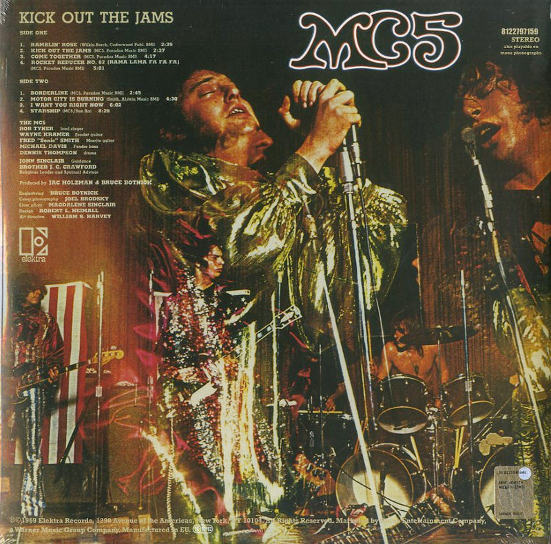 Mc5 - Kick Out The Jams Vinile LP - Vinyl record 0081227971595