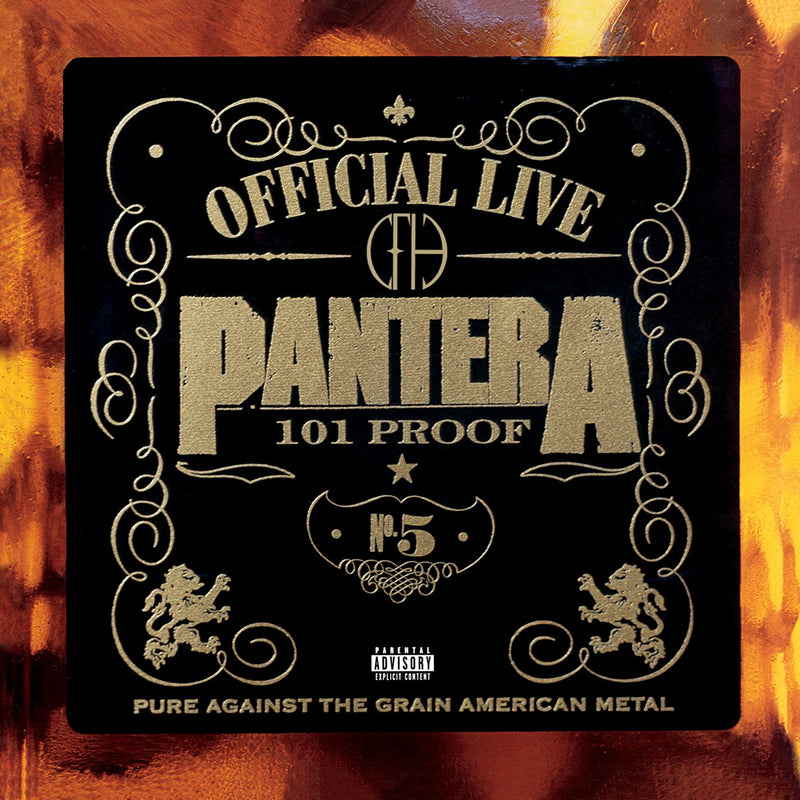 Pantera (Vinyl) - The Great Official Live: 101 Proof Lp 0081227974312