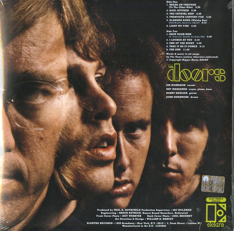 Doors The - The Doors (Stereo) Lp 0081227986506
